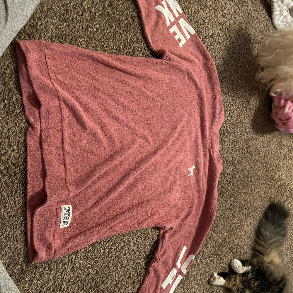 Mauve pink pullover
